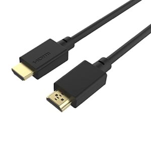 talk works hdmi cable 12ft. pvc – supports high speed bandwidth of 18gbps, 4k, 3d, 60hz, and x.v. color – high speed cable – for tv, gaming, and more – durable and anti-wear design