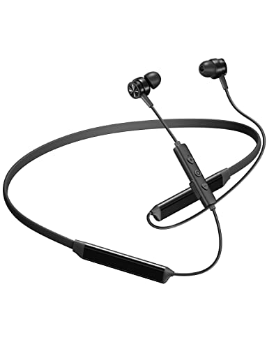 Bluetooth Headphones Wireless Earbuds 𝟒𝟐𝐇 Playtime Sports Magnetic Neckband Headphones Ergonomic Earbuds Ultra-Lightweight Comfort IPX7 Waterproof in-Ear Earbuds with Mic for Gym Workout Running