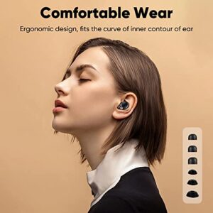 Wireless Earbuds, Bluetooth 5.3 in-Ear Earphones with LED Power Display Charging Case, Stereo Sound Noise Cancelling Earbuds with Mic, Bluetooth Headphones for Android iOS Phone Sports Working