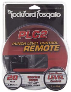 rockford punch remote level control