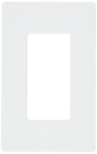 Lutron CW-1-WH 1-Gang White Wall Plate