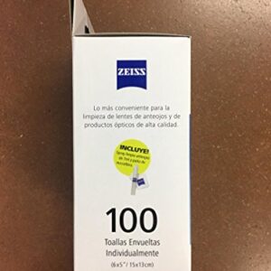 ZEISS 100 LENS WIPES