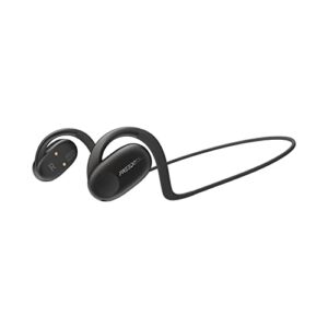 freedots.open-ear sport earbuds non in ear,true wireless non bone conduction with earhook built-in mic with a chager dock,fitness&running black