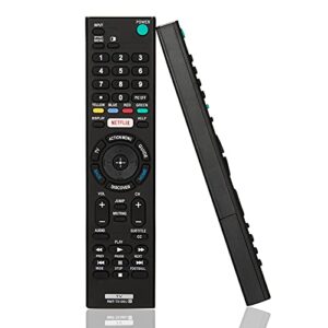 newest universal sony smart tv remote control rmt-tx100u for all sony tv and bravia tv replacement remote control for all sony lcd led 2k 4k uhd and bravia tvs with netflix button