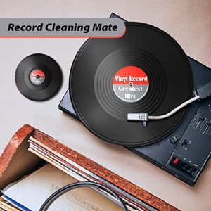 WEWU ROUNDS LP Vinyl Record Label Saver Vinyl Record Clean Saver Record Cleaning Protector Waterproof Label Saver Record Cleaner Clamp Care
