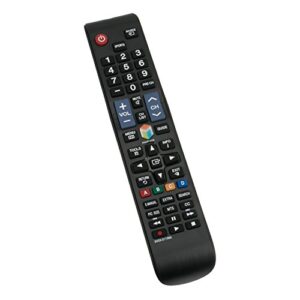 BN59-01198X Replace Remote Control fit for Samsung Smart TV UN40J6200 UN40J6300 UN55J6200 HDTV SUHDTV UN40J520D 5500 Series UN50JU6500 UN40J6300AF UN55JU6500