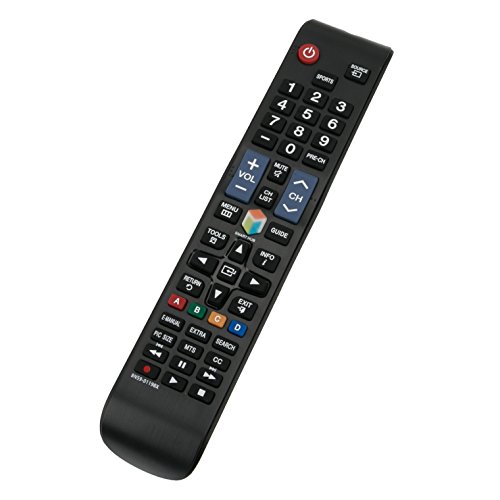 BN59-01198X Replace Remote Control fit for Samsung Smart TV UN40J6200 UN40J6300 UN55J6200 HDTV SUHDTV UN40J520D 5500 Series UN50JU6500 UN40J6300AF UN55JU6500