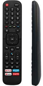 erf2g60h remote control replacement for hisense android smart tv – no voice search