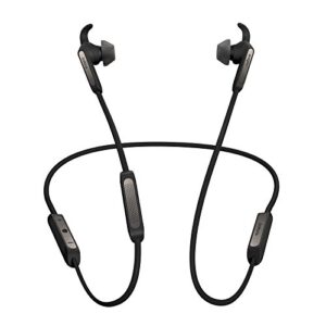jabra elite 45e alexa enabled wireless bluetooth in-ear headphones – titanium black (renewed)