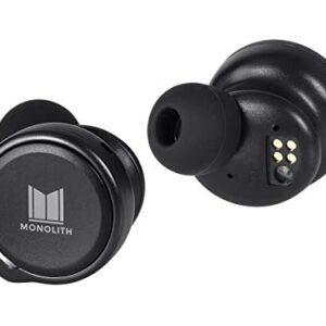 Monolith M-TWE True Wireless Earbuds with Sonarworks SoundID, Qualcomm aptX Audio, Qualcomm CVC 8.0 Echo Cancelling and Noise Suppression, ANC