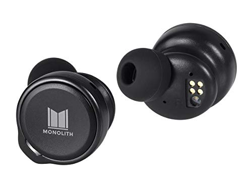 Monolith M-TWE True Wireless Earbuds with Sonarworks SoundID, Qualcomm aptX Audio, Qualcomm CVC 8.0 Echo Cancelling and Noise Suppression, ANC