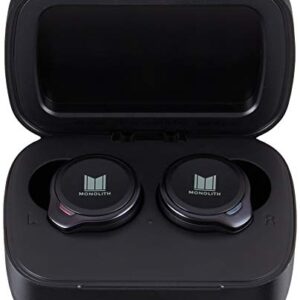 Monolith M-TWE True Wireless Earbuds with Sonarworks SoundID, Qualcomm aptX Audio, Qualcomm CVC 8.0 Echo Cancelling and Noise Suppression, ANC