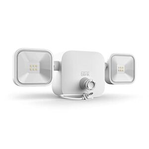 floodlight mount accessory for blink outdoor camera 3rd gen with 2-year battery life (white)