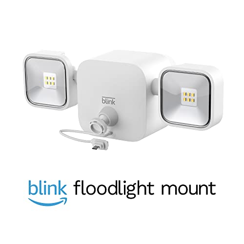 Floodlight Mount Accessory for Blink Outdoor Camera 3rd Gen with 2-year battery life (White)