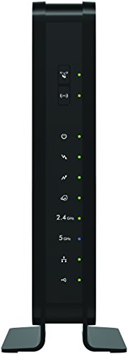 NETGEAR N600 (8x4) WiFi DOCSIS 3.0 Cable Modem Router (C3700) Certified for Xfinity from Comcast, Spectrum, Cox, Spectrum & more