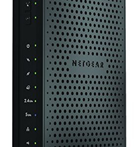 NETGEAR N600 (8x4) WiFi DOCSIS 3.0 Cable Modem Router (C3700) Certified for Xfinity from Comcast, Spectrum, Cox, Spectrum & more