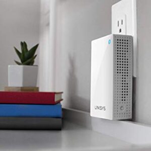 Linksys Velop Whole Home WiFi Intelligent Mesh System Wall Plug-in, Works with Your Velop System to Extend Range & Speed (Renewed)