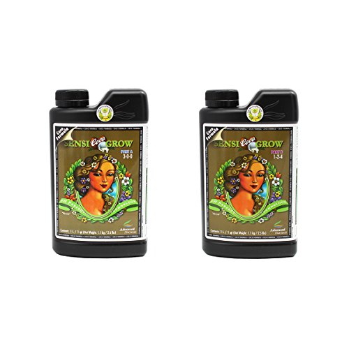 Advanced Nutrients 8550-14AB pH Perfect Sensi Grow Coco Part A+B, 1 Liter, Brown/A (2pks)