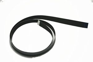 permanent black fpv flat slim flexiable thin light fpc ribbon cable for hdmi connectors (50cm)