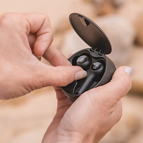 Outdoor Tech Ravens Wireless Earbuds - True Wireless Earbuds - Sports Earbuds - Bluetooth Earbuds - Wireless Earbuds with Microphone - Earbud & in-Ear Headphones - Ear Buds