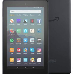 Certified Refurbished Fire 7 Tablet, 7" display, 16 GB (2019 release) - Black