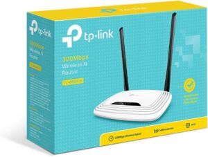 tp-link n300 wireless extender, wi-fi router (tl-wr841n) – 2 x 5dbi high power antennas, supports access point, wisp, up to 300mbps