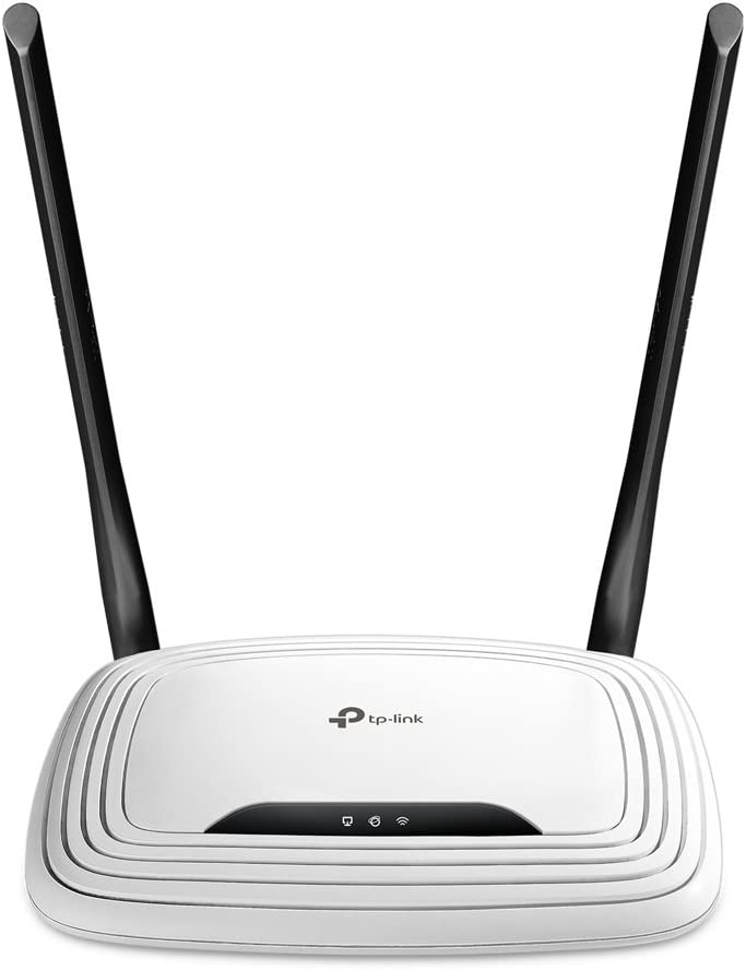 TP-Link N300 Wireless Extender, Wi-Fi Router (TL-WR841N) - 2 x 5dBi High Power Antennas, Supports Access Point, WISP, Up to 300Mbps