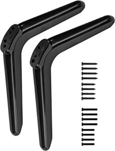 tv stand legs for vizio 65 inch tv, tv stand base compatible with vizio 65 inch home theater display, tv stand for vizio d65-e0, for vizio e65-e0 with screws, stable and safe
