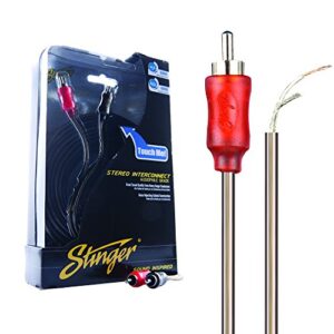 stinger si1220 20-foot 1000 series 2-channel audiophile grade rca stereo interconnect cable