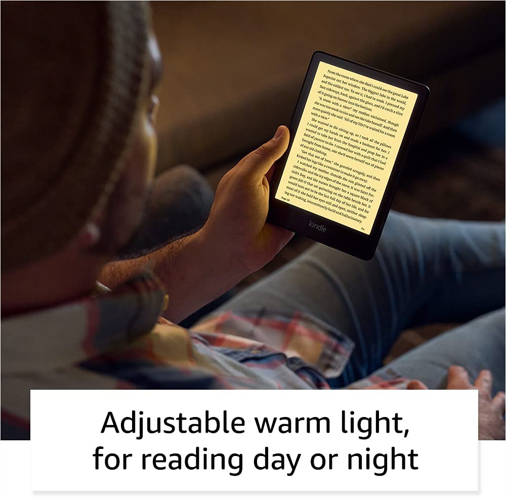 Certified Refurbished Kindle Paperwhite (8 GB) – Now with a 6.8" display and adjustable warm light – Ad-Supported