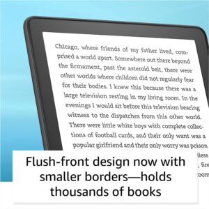 Certified Refurbished Kindle Paperwhite (8 GB) – Now with a 6.8" display and adjustable warm light – Ad-Supported