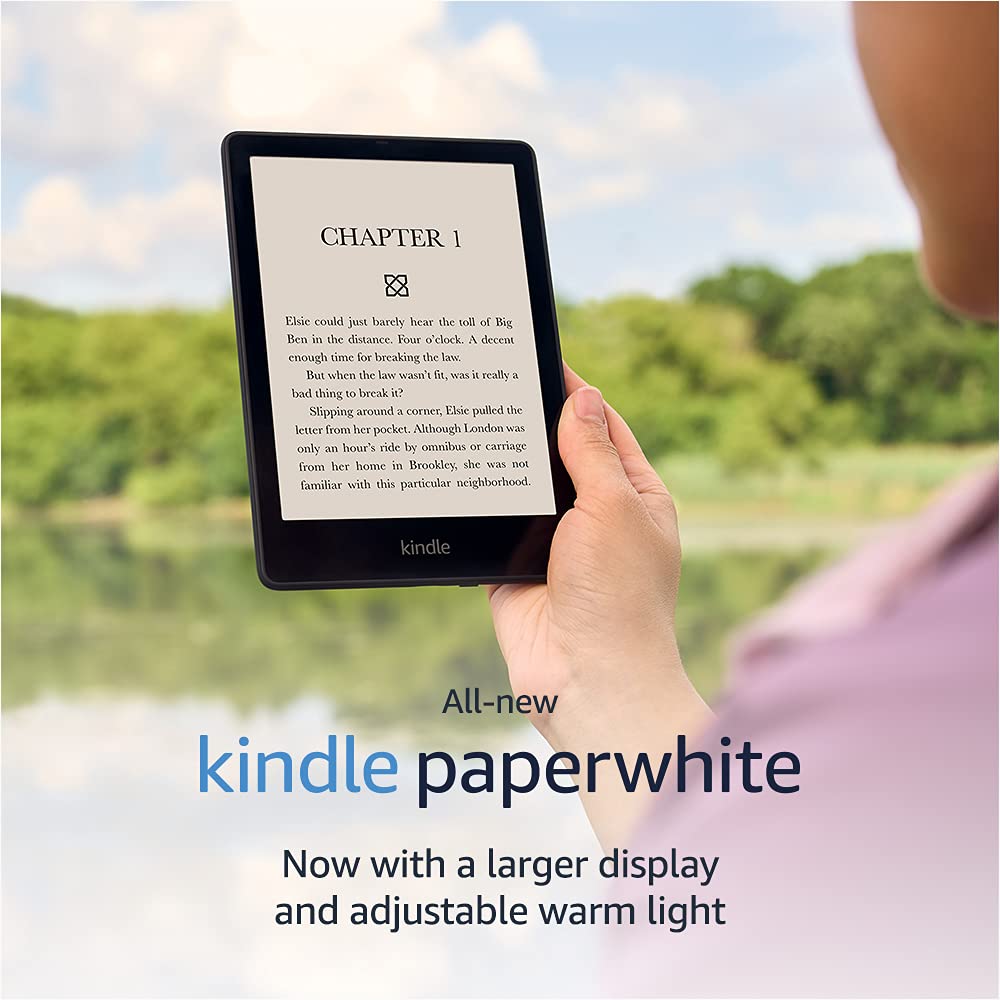 Certified Refurbished Kindle Paperwhite (8 GB) – Now with a 6.8" display and adjustable warm light – Ad-Supported