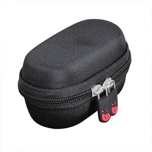 Hermitshell Hard Travel Case for Skullcandy Sesh True Wireless in-Ear Earbud (Black)