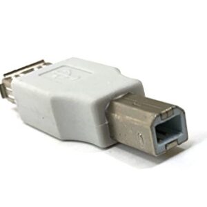 Micro Connectors, Inc. USB A Female to USB B Male Adapter (G08-209FM)