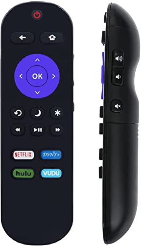 Universal for Roku TV Remote, Replacement for TCL/ONN/Philips/Sanyo/RCA/JVC/LG/Haier/Hitachi/Magnavox/Element/Westinghouse Roku TV - No Setup Needed