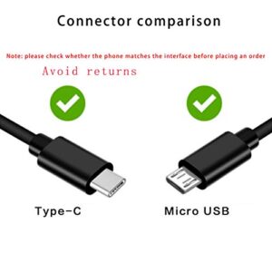 USB-C Fast Wall Charger Charging Cable Cord for Bose SoundLink Flex Bose Soundlink Mini II Special Edition Bose 700, Tribit XSound Go Surf/StormBox Pro Portable Smart Bluetooth Speaker