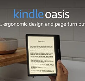 Kindle Oasis – With 7” display and page turn buttons - Without Lockscreen Ads