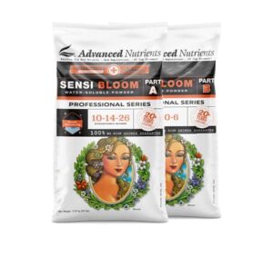 advanced nutrients sensi bloom part a+b wsp professional series 25lbs set