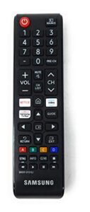 samsung remote control with netflix hotkey – black (bn59-01315j) (renewed)