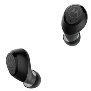 Motorola Vervebuds 100 Earbud Headphones, Waterproof True Wireless Earbuds, Bluetooth 5.0 in-Ear with Hands-Free Call Microphone