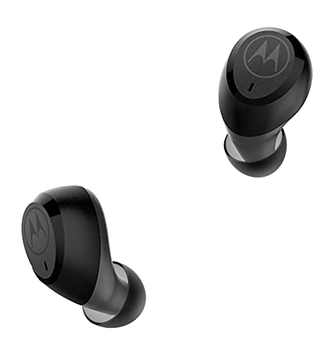 Motorola Vervebuds 100 Earbud Headphones, Waterproof True Wireless Earbuds, Bluetooth 5.0 in-Ear with Hands-Free Call Microphone