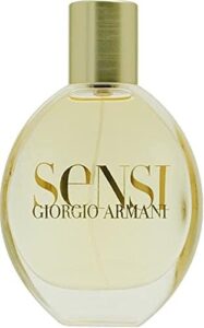 sensi by giorgio armani for women. eau de parfum spray 1.7 oz / 50 ml.