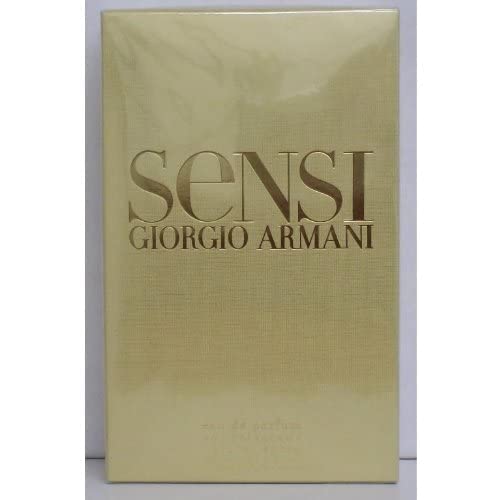 Sensi By Giorgio Armani For Women. Eau De Parfum Spray 1.7 Oz / 50 Ml.