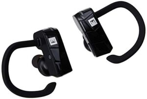 erato rio true wireless sport earphones – bluetooth compatible waterproof with microphone – black (aero03bk)