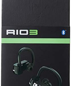 ERATO Rio True Wireless Sport Earphones - Bluetooth Compatible Waterproof with Microphone - Black (AERO03BK)