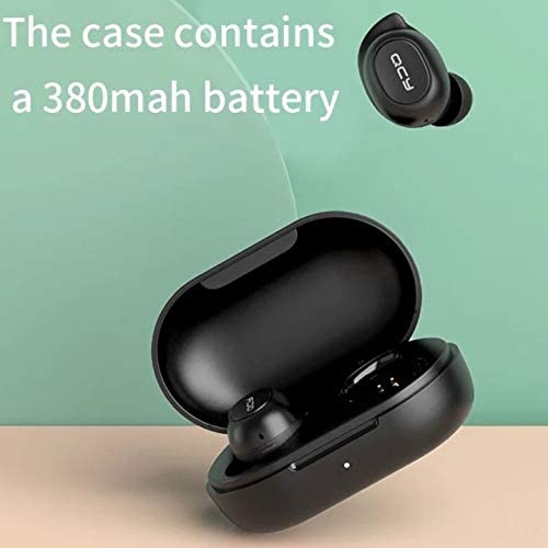 Edonka T9 True Wireless Earbuds with Charging Case, TWS Bluetooth 5.0 Headphones Stereo in-Ear for Running Sport