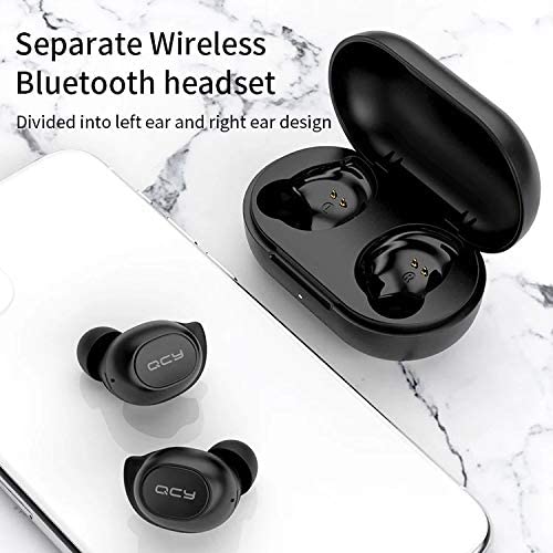 Edonka T9 True Wireless Earbuds with Charging Case, TWS Bluetooth 5.0 Headphones Stereo in-Ear for Running Sport