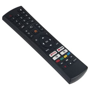 Replaced Remote fit for SANSUI Smart LED TV ES32S1N S32P28N S40P28FN Also Works for Caixun TV EC32S2N