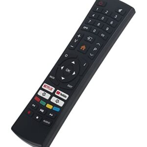 Replaced Remote fit for SANSUI Smart LED TV ES32S1N S32P28N S40P28FN Also Works for Caixun TV EC32S2N