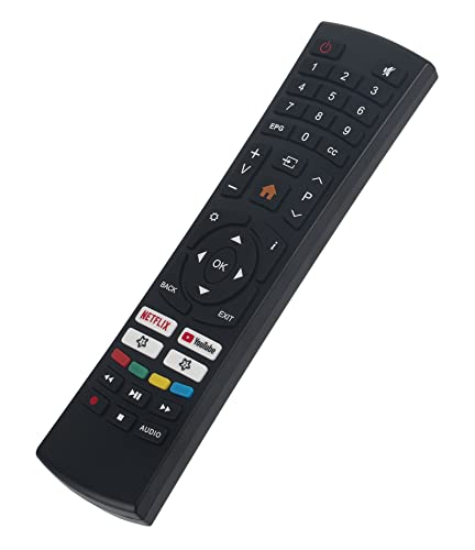 Replaced Remote fit for SANSUI Smart LED TV ES32S1N S32P28N S40P28FN Also Works for Caixun TV EC32S2N